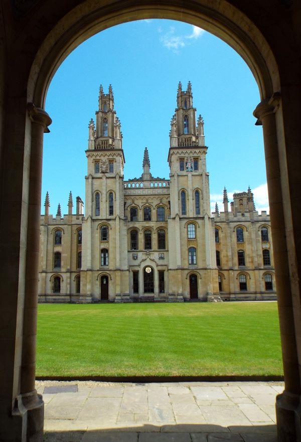 'Prestigious Oxford' by Maureen Gibson of Helston & District u3a